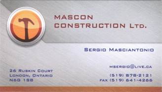 Mascon Construction Ltd. 